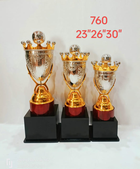 Crown Shield Cup - Royal Silver